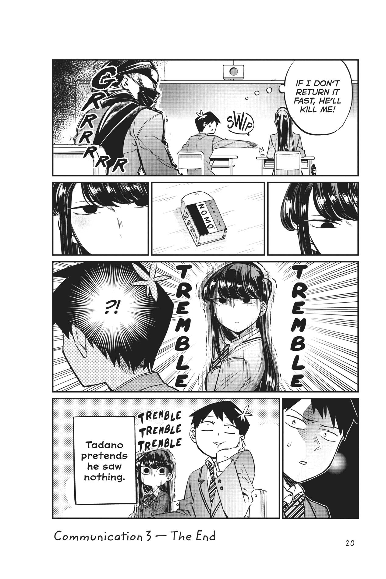 Komi Can’t Communicate, Chapter 3 image 3